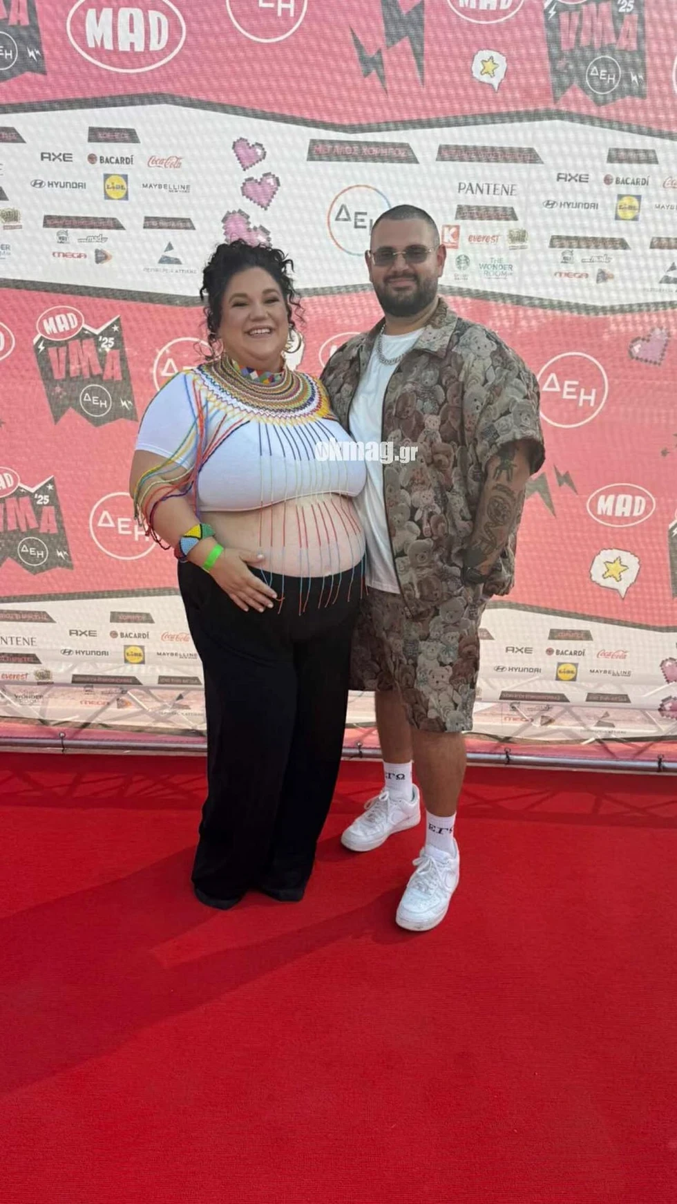 <b>Η Αφροδίτη Γεροκωσταντή με τον σύντροφό της</b>