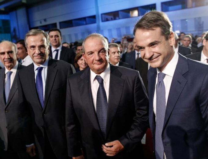 Χωρίς τους πρώην αρχηγούς γιόρτασε η ΝΔ τα 52 της χρόνια - Παρών ο Κώστας Αχ. Καραμανλής