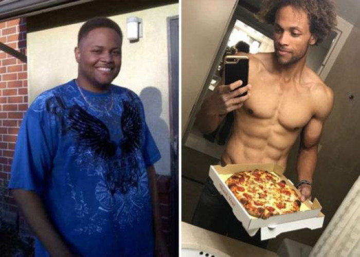 ΠΡΑΓΜΑΤΙΚΗ ΙΣΤΟΡΙΑ:EXΑΣΕ 76 ΚΙΛΑ ΤΡΩΓΟΝΤΑΣ ΠΙΤΣΑ ΚΑΙ ΓΑΡΙΔΑΚΙΑ!