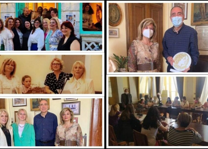 ΚΕΔΗΣ: Αδερφοποιήθηκαν οι Σύλλογοι «Σερραίες Μανούλες» και Γυναικών Σύρου «Άγκυρα»