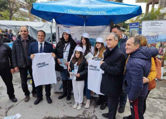 Και στην λαική των Σερρών αναπτύχθηκε Ο Πάγκος της Αλληλεγγύης