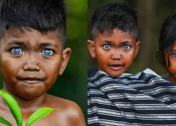 Φυλή Σε Νησί Της Ινδονησίας Έχει Εκτυφλωτικά Βαθιά Γαλάζια Μάτια (ΦΩΤΟ)