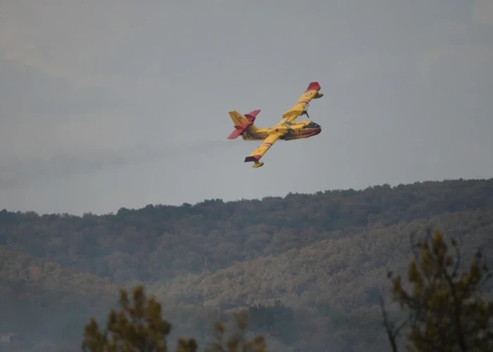 Φωτιά στον Έβρο: Για 15η ημέρα σηκώθηκαν τα εναέρια μέσα