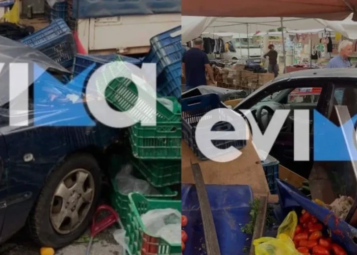 Εύβοια: 92χρονος οδηγός «μπούκαρε» σε λαϊκή και παρέσυρε 6 άτομα