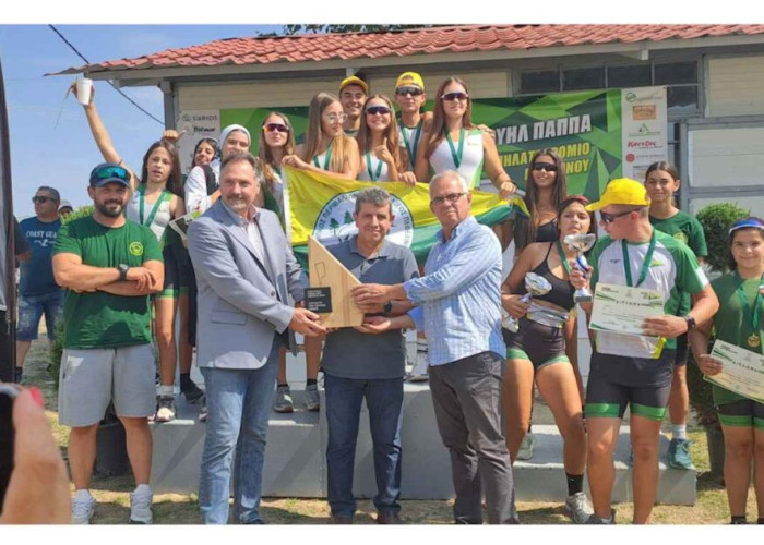 Πολυνίκης σύλλογος ο ΚΕΡΚΙΝΙΤΙΣ στο Κωπηλατοδρόμιο της λίμνης Πεθελινού!