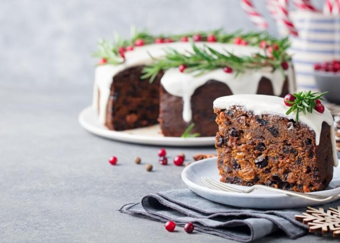 Εορταστικό κέικ με αποξηραμένα φρούτα -Κάθε μπουκιά και διαφορετική γεύση