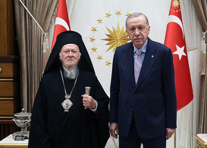 Συνάντηση Βαρθολομαίου – Ερντογάν στην Άγκυρα