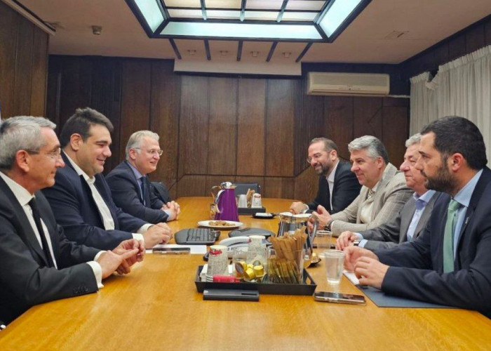 Συνάντηση Λιβάνιου με Χατζημάρκο στο Υπουργείο Εσωτερικών