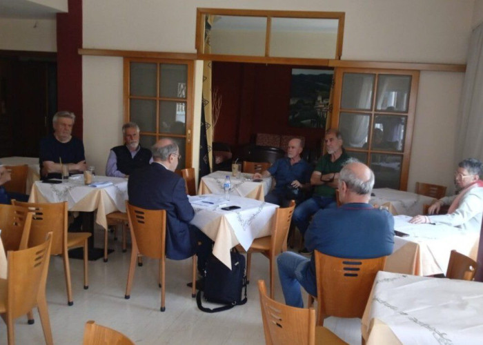 Συνάντηση Στρατούλη και κλιμακίου της Ενωτικής Πρωτοβουλίας ΜέΡΑ25