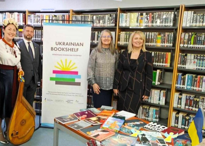 Δημόσια Κεντρική Βιβλιοθήκη Σερρών: Δωρεά ουκρανικών βιβλίων και δημιουργία ουκρανικού ραφιού