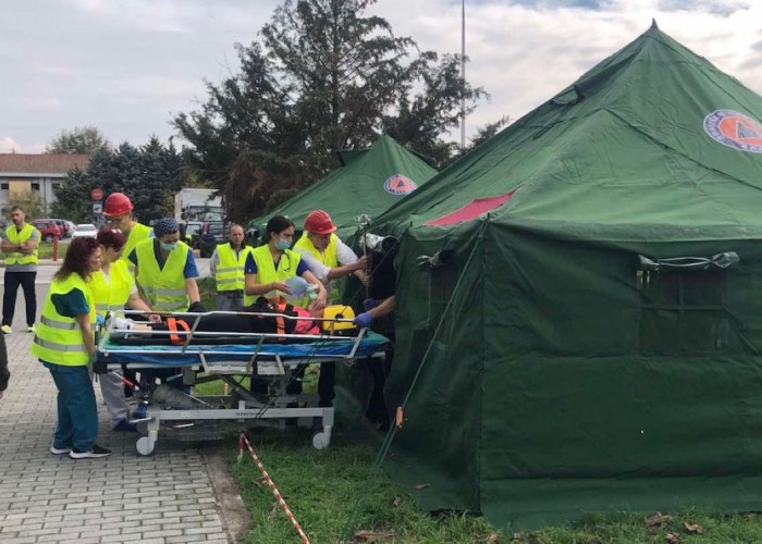 Στο Νοσοκομείο Σερρών ασκηση μερικής εκκένωσης λόγω σεισμού