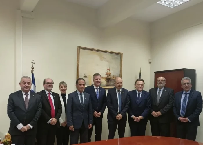 Συνάντηση Πρυτανικών Αρχών ΔΙΠΑΕ και ΑΠΘ-Διάλογος για πιθανές μελλοντικές συνέργειες