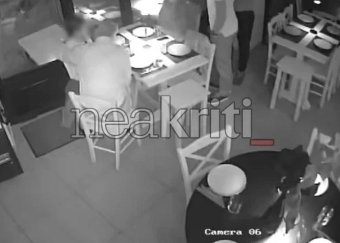 Αυγά, πέτρες και τραπέζια εναντίον του Μάκη Βορίδη στο Ηράκλειο – Κουκουλοφόροι εισέβαλαν σε εστιατόριο όπου δειπνούσε