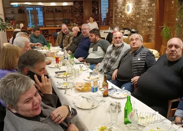 Βισαλτία - Ο Αθανάσιος Μασλαρινός γιόρτασε με φίλους και συγγενείς