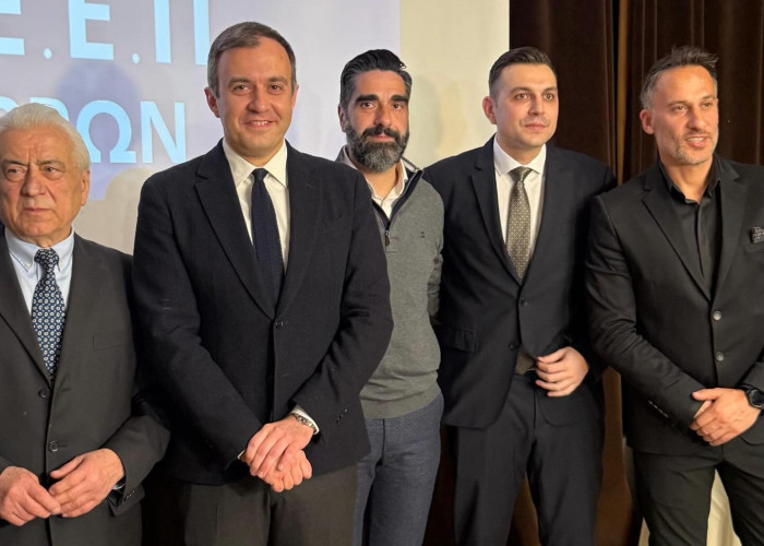 Ο Τάσος Χατζηβασιλείου στην κοπή πίτας της ΔΕΕΠ Σερρών: Δυνατές Σέρρες σημαίνει Δυνατή Ελλάδα