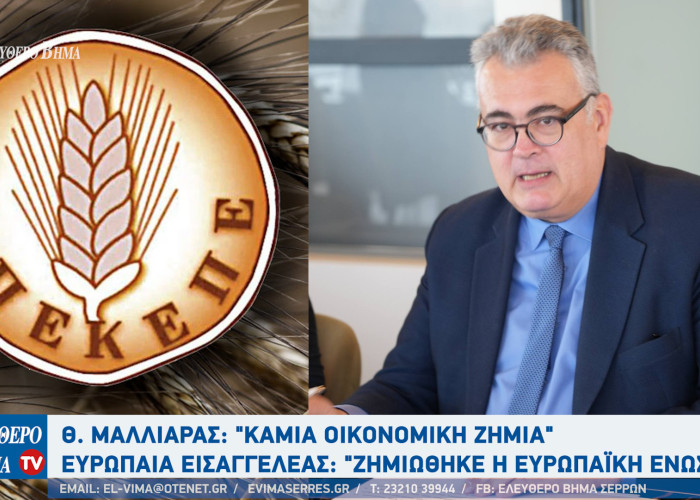 ΟΠΕΚΕΠΕ - Σέρρες: Αθανάσιος Μαλλιαράς: "Νόμιμες οι διαδικασίες" - Ευρωπαία Εισαγγελέας: " Zημιώθηκε η Ευρωπαϊκή Ένωση και το Ελληνικό Δημόσιο"