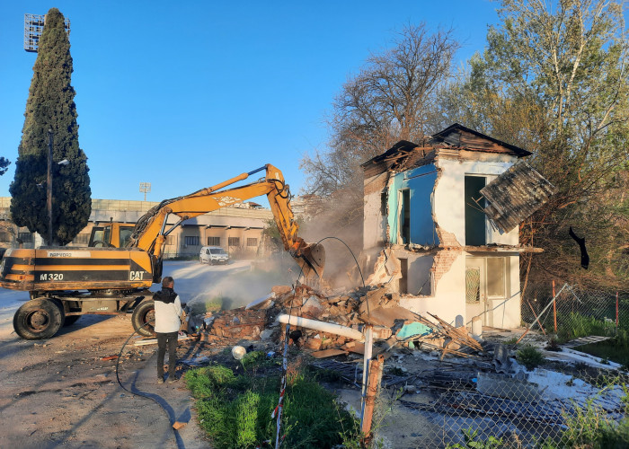 Δήμος Σερρών: Ξεκίνησαν οι κατεδαφίσεις στο Κεντρικό Πάρκο Σερρών