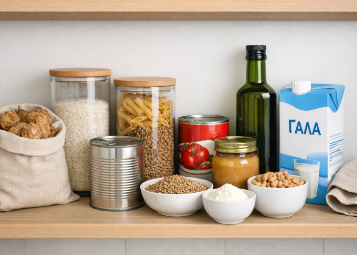 Ποια τρόφιμα μακράς διάρκειας φροντίζουμε να έχουμε στο ντουλάπι μας