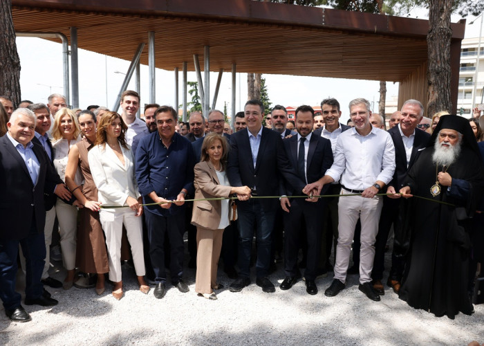 Εγκαινιάστηκε το Μητροπολιτικό Πάρκο του Παύλου Μελά - Κεντρικό πρόσωπο ο Απόστολος Τζιτζικώστας