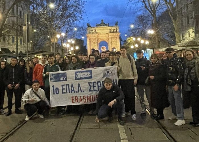 Το 1ο ΕΠΑΛ ΣΕΡΡΩΝ υλοποίησε το Erasmus+ Από τα Συμβατικά στα Έξυπνα Κτίρια: ο Ρόλος των Ανανεώσιμων Πηγών Ενέργειας