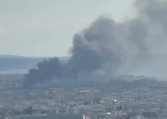 Φωτιά στην Πάτρα πίσω από τις εγκαταστάσεις της Pirelli