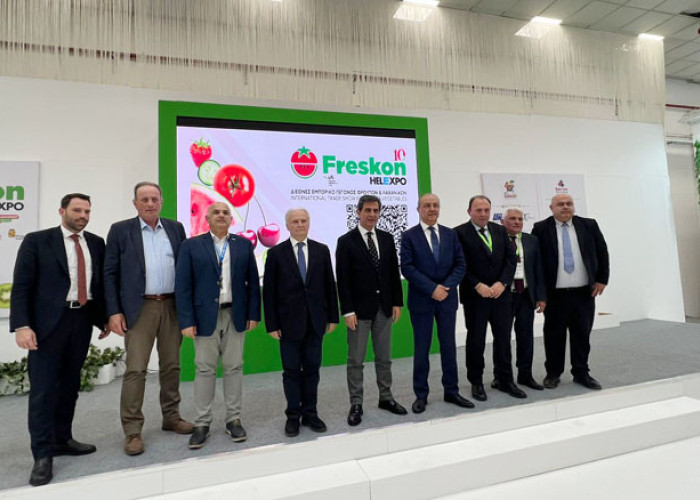 Ο Γιάννης Ανδριανός εγκαινίασε τη FRESKON 2026