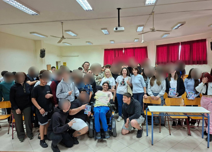 Η Υπηρεσία Επιμελητών Ανηλίκων με την βοήθεια του Δημήτρη Αντωνίου στο Γυμνάσιο Σκουτάρεως και 2ο Γυμνάσιο Σερρών
