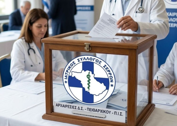 Ο Άγγελος Δαμπάλης νέος πρόεδρος του Ιατρικού Συλλόγου Σερρών- «Όλοι μαζί προχωράμε ενωμένοι»