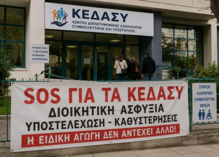 Σε «ασφυξία» το ΚΕΔΑΣΥ Σερρών: Κραυγή αγωνίας για τις ακατάλληλες κτιριακές εγκαταστάσεις