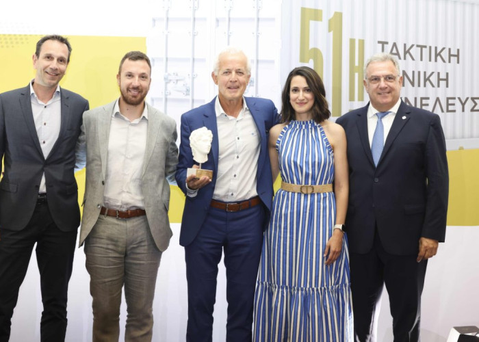 Με το βραβείο «Χρυσός Αλέξανδρος» του ΣΕΒΕ τιμήθηκε ο Πρόεδρος & Διευθύνων Σύμβουλος της Κρι Κρι, Παναγιώτης Τσινάβος