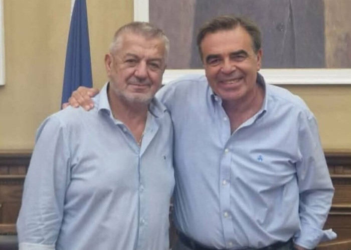 Δήμος Αμφίπολης -Σε εξαιρετικό κλίμα η συνάντηση Φραστανλή - Σχοινά
