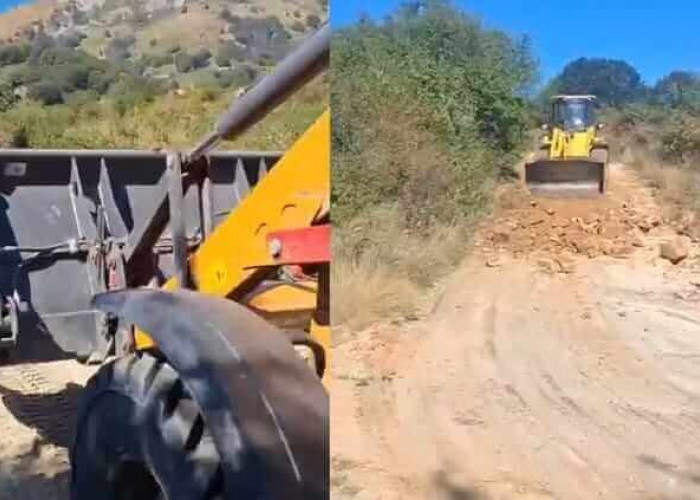 Δήμος Σερρών: Ολοκληρώθηκαν οι εργασίες για τη βελτίωση της αγροτικής οδοποιίας στην κοινότητα Ορεινής