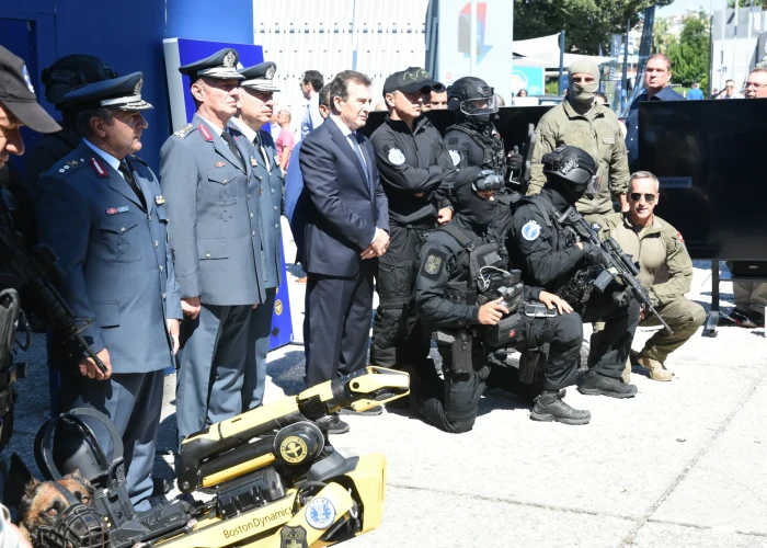 Εγκαίνια του Πληροφοριακού Κέντρου της Ελληνικής Αστυνομίας στην 90ή Διεθνή Έκθεση Θεσσαλονίκης