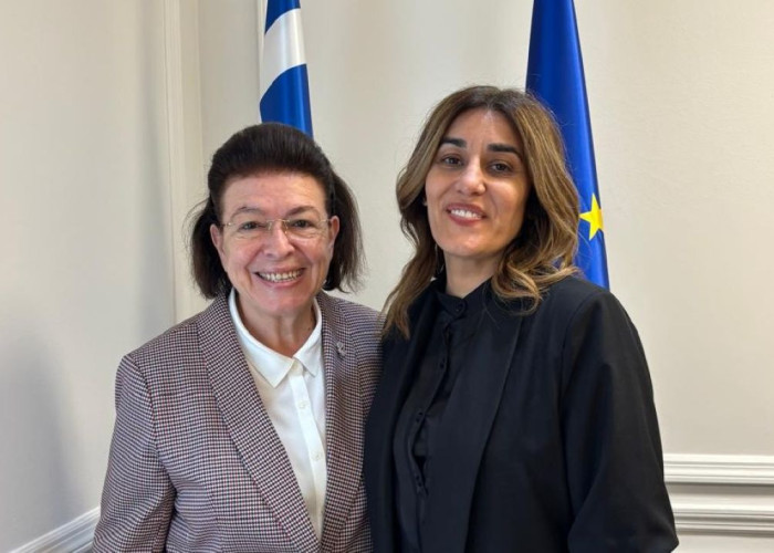 Συνάντηση  Μενδώνη με τη Γενική Διευθύντρια του ICCROM Aruna Gujlar