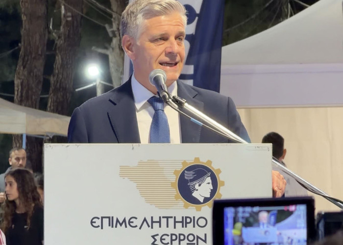 Ο Κώστας Γιουτίκας στη SEREXPO 2026- «Πιστεύω βαθιά στους ανθρώπους της παραγωγής και του επιχειρείν»
