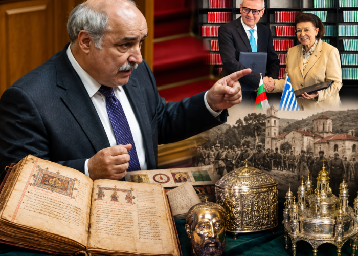 Μάρκος Μπόλαρης: "Ρητή η υποχρέωση της Βουλγαρίας για την επιστροφή των διαρπαγέντων κειμηλίων"