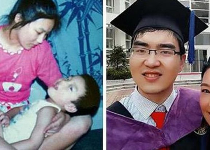 Ηρωίδα μάνα: Έκανε επιστήμονα τον γιο της με εγκεφαλική παράλυση