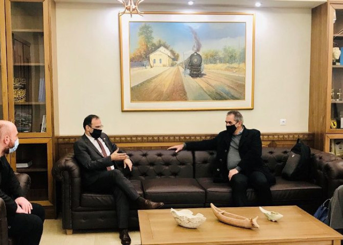 Στο Δήμο Σερρών Συνάντηση Χρυσάφη – Δελή