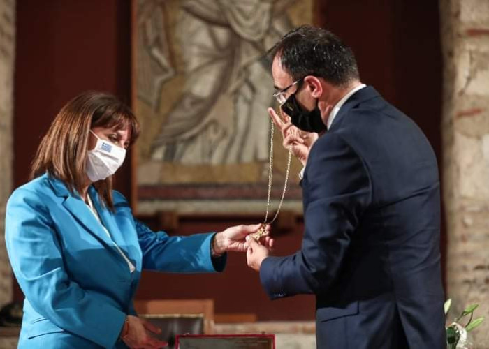 Η ανάρτηση της Προέδρου της Δημοκρατίας: Για την ανακήρυξή της σε Επίτιμη Δημότη και τις εκδηλώσεις εορτασμού της απελευθέρωσης των Σερρών