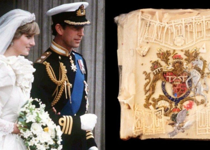 Τιμή – ρεκόρ για ένα κομμάτι τούρτας από τον γάμο του Καρόλου με την Νταϊάνα σε δημοπρασία!