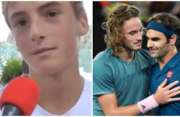 ΤΣΙΤΣΙΠΑΣ: OTAN Ο 10ΧΡΟΝΟΣ ΣΤΕΦΑΝΟΣ ΜΙΛΟΥΣΕ ΓΙΑ ΤΟ ΕΙΔΩΛΟ ΤΟΥ, ΡΟΤΖΕΡ ΦΕΝΤΕΡΕΡ!