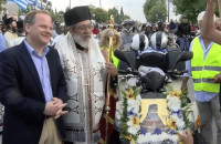 Μοτοσικλετιστές κουβάλησαν την εικόνα του Αγίου Λουκά: Μαζί τους με ducati και ο Δομουχτσίδης!