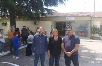 Κλιμάκιο του ΠΑΣΟΚ στη διαμαρτυρία των Κατοίκων Ροδόπολης