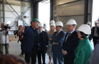 Καραμανλής, Γεωργαντάς και Καλογήρου: Επισκέφτηκαν το εργοστάσιο της Μηδικής Σερρών