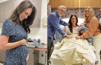 Μεγάλη συγκίνηση για τη Νάνσυ: 56χρονη γιαγιά γέννησε το εγγόνι της, γιατί η νύφη της δεν μπορούσε