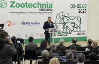 Ο Γιώργος Γεωργαντάς στα εγκαίνια της Zootechnia!