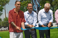 Τσιμίκας & Χρυσάφης εγκαινίασαν ένα νέο γήπεδο ποδοσφαίρου στις Σέρρες!