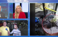 Απίστευτο περιστατικό στους Αγίους Αναργύρους: Πέταξαν… γλάστρα σε λεωφορείο εν κινήσει