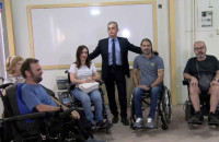 Μετά από αίτημα στον Σπυρόπουλο απέκτησε επιτέλους γραφεία ο Σύλλογος Κινητικά Αναπήρων Ν. Σερρών