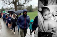 4.855 άνθρωποι περίμεναν ώρες κάτω από τη βροχή για να σώσουν τον 5χρονο Όσκαρ που πολεμάει τον καρκίνο!